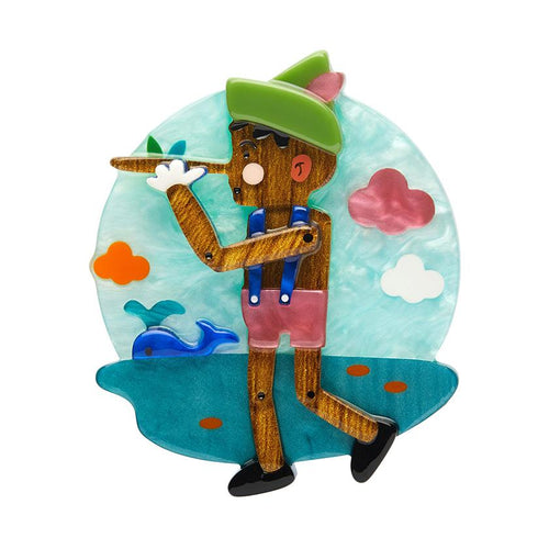 Erstwilder x Pete Cromer - Boys Don't Lie Brooch