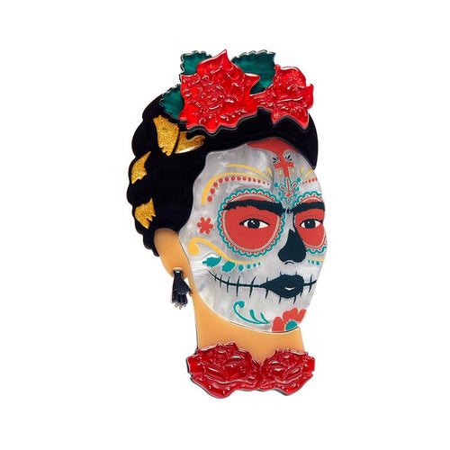 Erstwilder - Frida Calavera Brooch