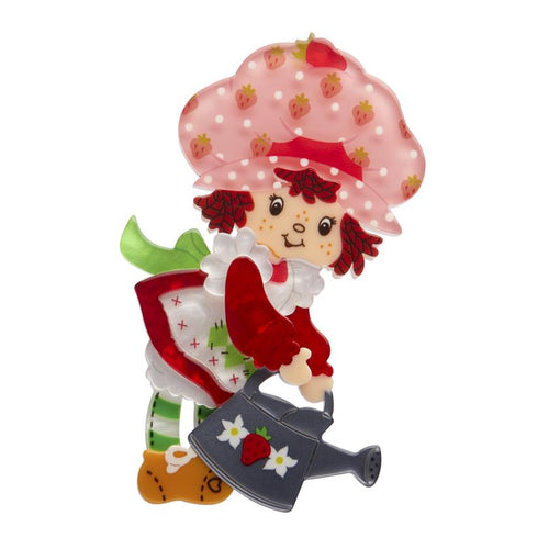 Erstwilder x Strawberry Shortcake - Strawberry Gardening Brooch