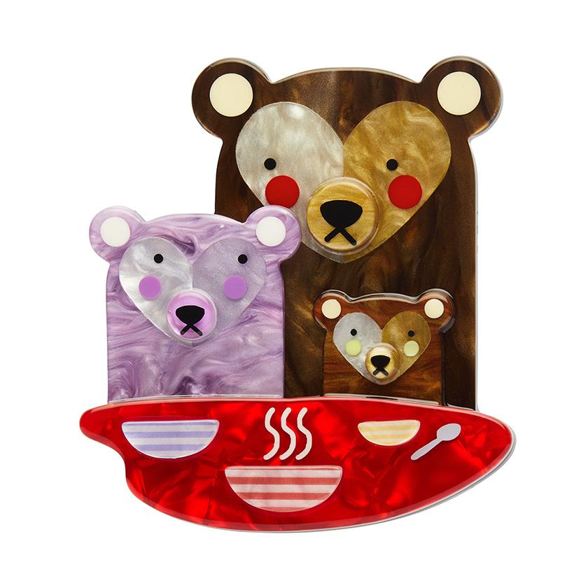 Erstwilder x Pete Cromer - Reluctant Hosts Brooch