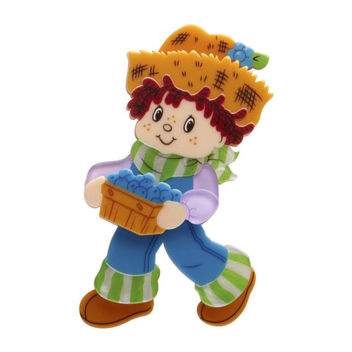 Erstwilder x Strawberry Shortcake - Huckleberry Pie Brooch