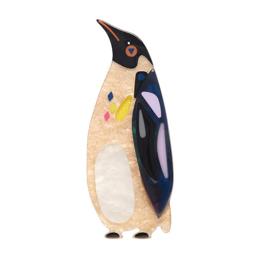 Erstwilder x Pete Cromer - The Emboldened Emperor Penguin Brooch
