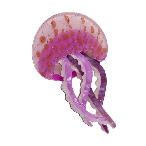 Erstwilder - Mauve Stinger Jellyfish Brooch