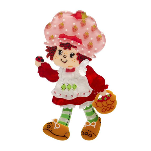 Erstwilder x Strawberry Shortcake - Strawberry Strolling Brooch