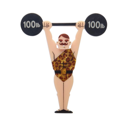 Erstwilder - World's Strongest Man Brooch