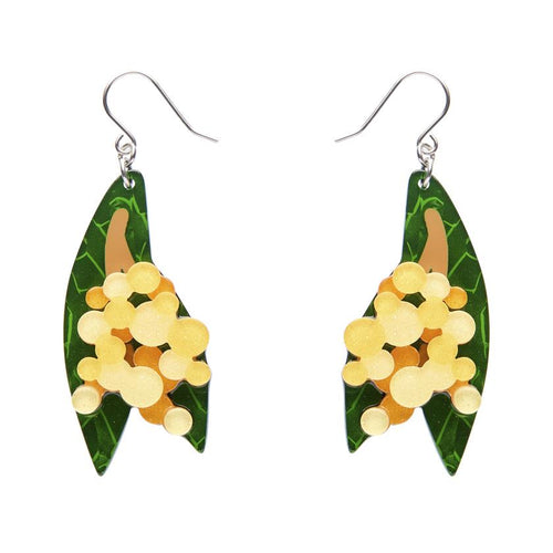 Erstwilder - Golden Wattle Earrings