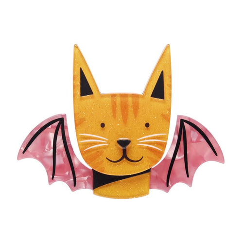Erstwilder - Winged Kitty Brooch