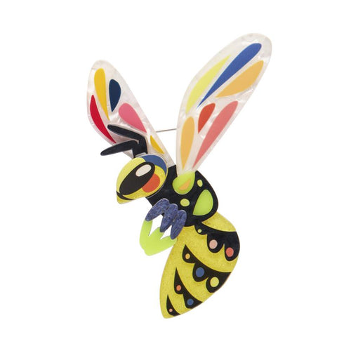 Erstwilder x Pete Cromer - The Youthful Yellowjacket Brooch