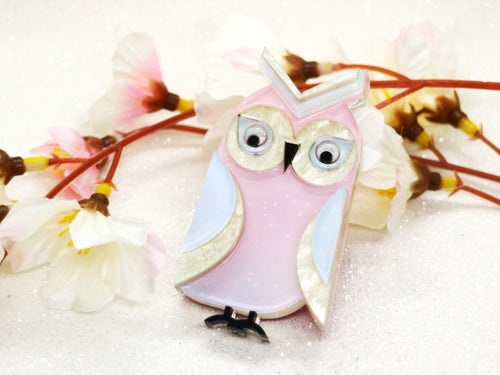 Wintersheart - Remy the Great Horned Owl Brooch