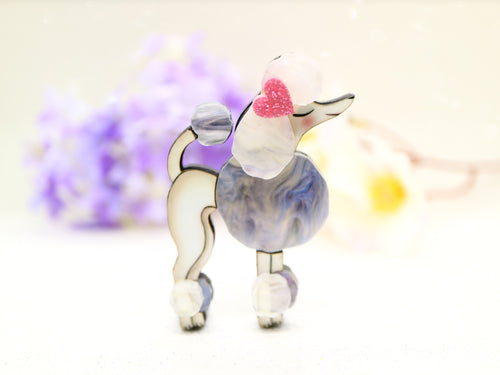 Laliblue - Poodle Brooch