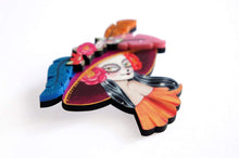 LaliBlue - Mexican Catrina Brooch