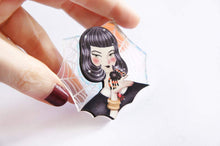 LaliBlue - Spider Girl Brooch
