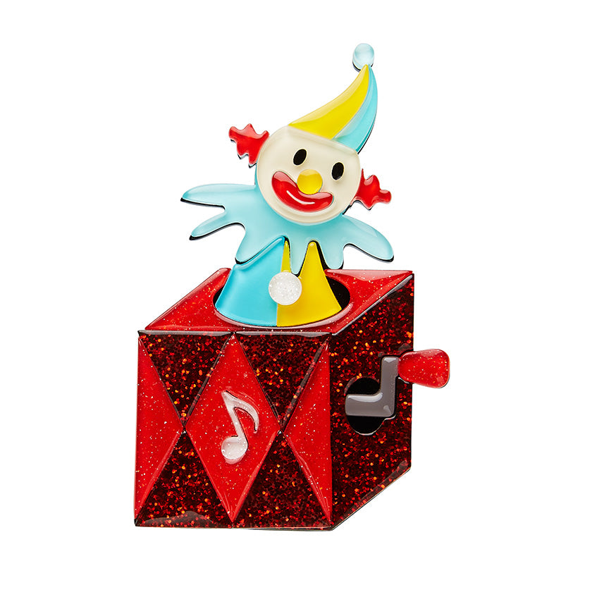 Erstwilder - CRANKY JACK TOY BROOCH