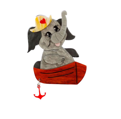 Erstwilder - LOVE BOAT BROOCH