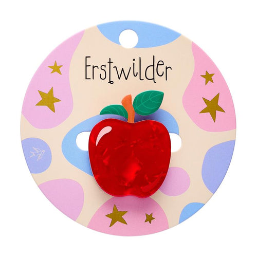 Erstwilder x Pete Cromer - Apple Simplified Mini Brooch