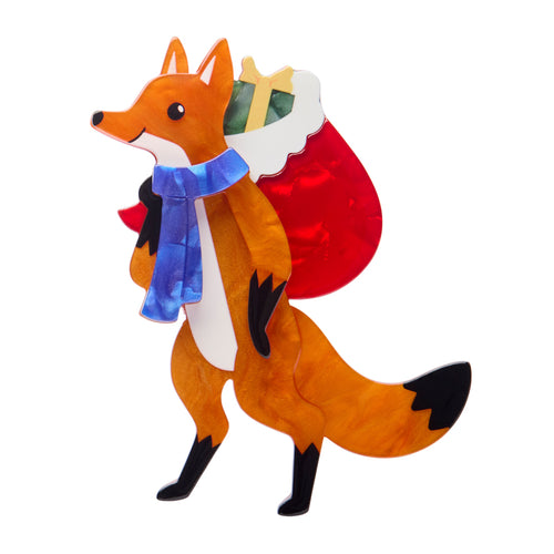 Erstwilder - Freddy the Fox Brooch