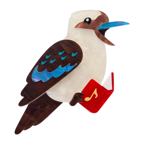 Erstwilder - Kip the Kookaburra Brooch