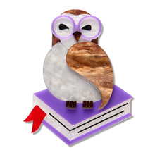 Erstwilder – Studious Snow Owl Brooch (2026)