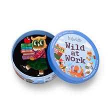 Erstwilder - Professor Hootsworth Brooch