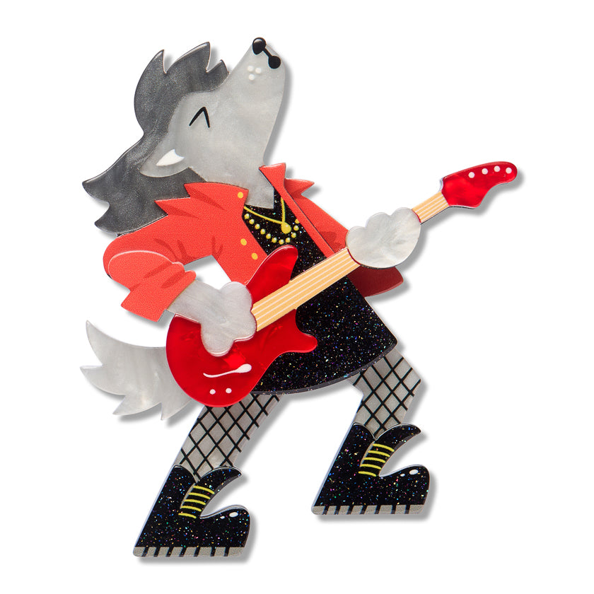 Erstwilder - Howl Shredder Brooch