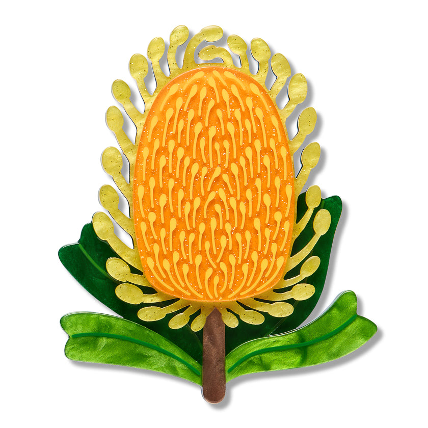 Erstwilder - Mountain Banksia Brooch