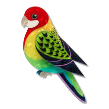 Erstwilder - Eastern Rosella Brooch