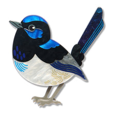 Erstwilder - Superb Fairy Wren Brooch