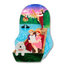 Erstwilder - Love on Lake Punting Brooch