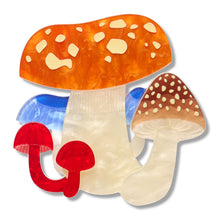Erstwilder - Native Mushroom Medley Brooch