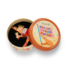 Erstwilder – Pascal the King Prawn Brooch
