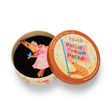 Erstwilder – Pascal the Princess Prawn Brooch