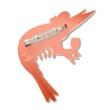 Erstwilder – Pascal the Parisian Prawn Brooch