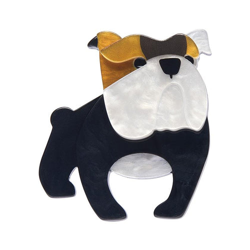 Erstwilder – Boof Bulldog Mini Brooch