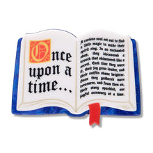 Erstwilder x Pete Cromer - Open Book Simplified Mini Brooch