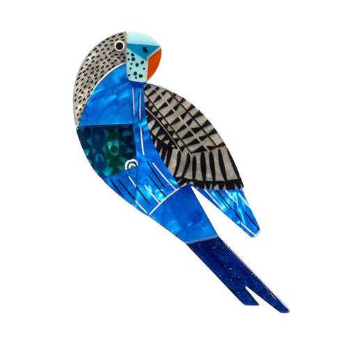 Erstwilder x Clare Youngs – A Budgie Named Chirp Brooch