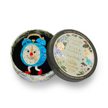 Erstwilder - Silky's Clock Brooch
