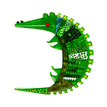 Erstwilder x Clare Youngs - A Crocodile Named Growl Brooch