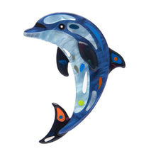 Erstwilder x Pete Cromer - The Boastful Bottlenose Dolphin Brooch