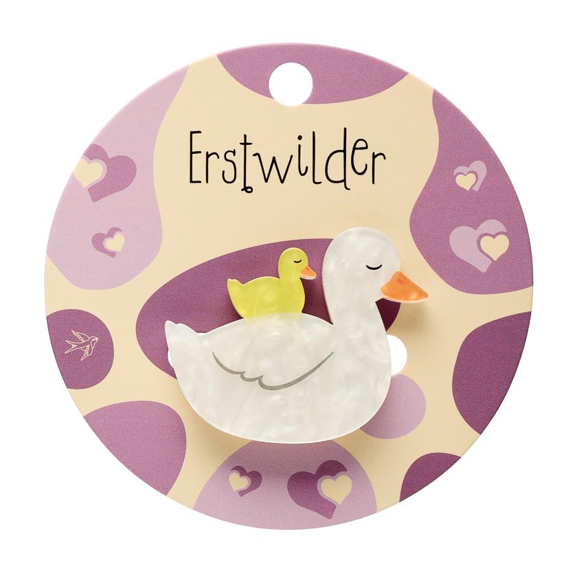 Erstwilder - Ducks Simplified Mini Brooch