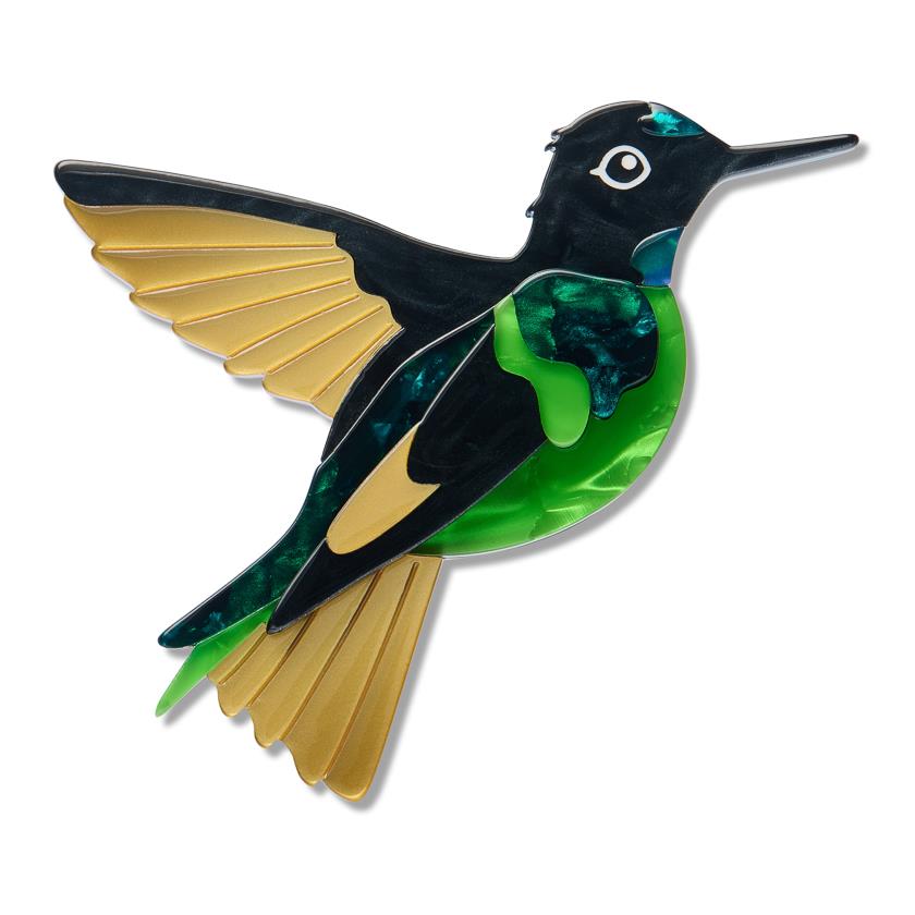 Erstwilder - Dusky Starfrontlet Brooch