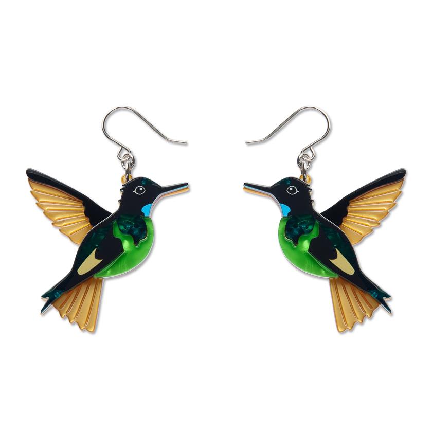 Erstwilder - Dusky Starfrontlet Drop Earrings