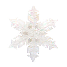 Erstwilder - Snowflake Simplified Mini Brooch