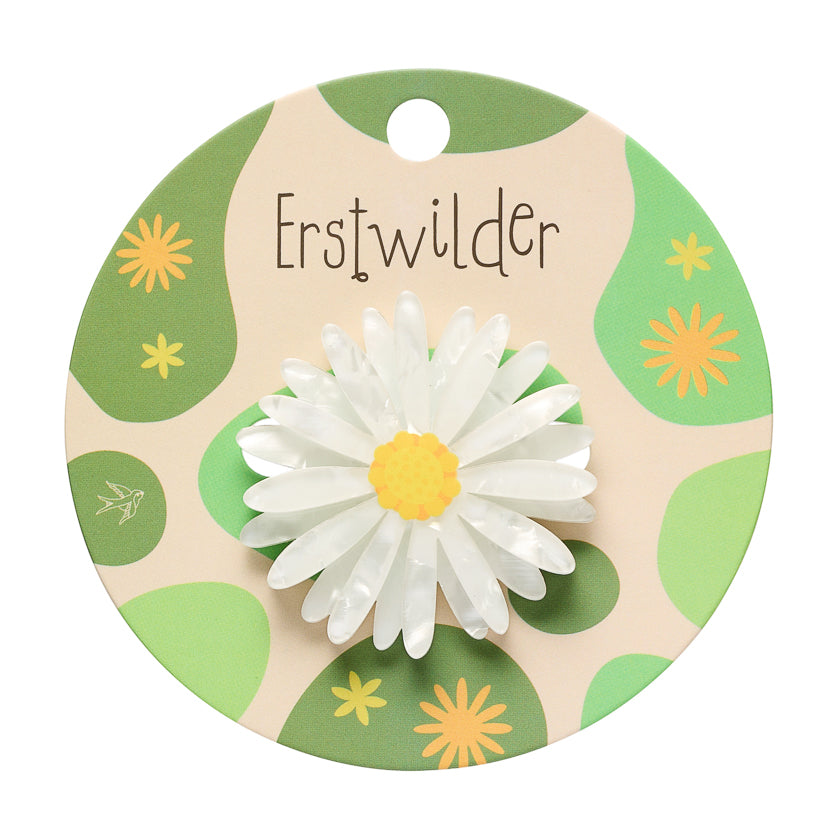 Erstwilder - Cut-leaf Daisy Simplified Mini Brooch