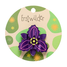 Erstwilder - Chocolate Lily Simplified Mini Brooch