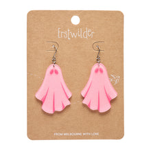 Erstwilder - Ghostie Drop Earrings - Pink