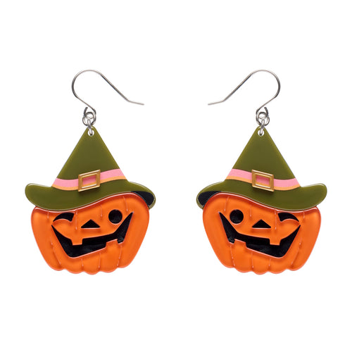 Erstwilder - Witch O'Lantern Drop Earrings