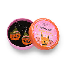 Erstwilder - Witch O'Lantern Drop Earrings