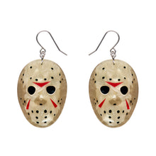 Erstwilder - Jason Voorhees Mask Drop Earrings