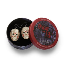 Erstwilder - Jason Voorhees Mask Drop Earrings
