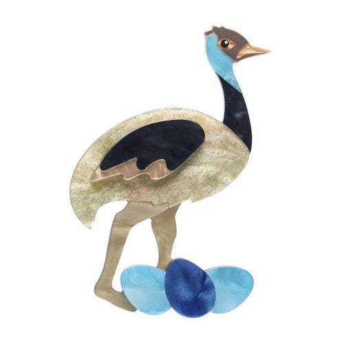 Erstwilder - Elliot the Emu Brooch